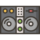 music and multimedia,music,musical,DJ,dj mixer,profession,workspace,utensils ok 